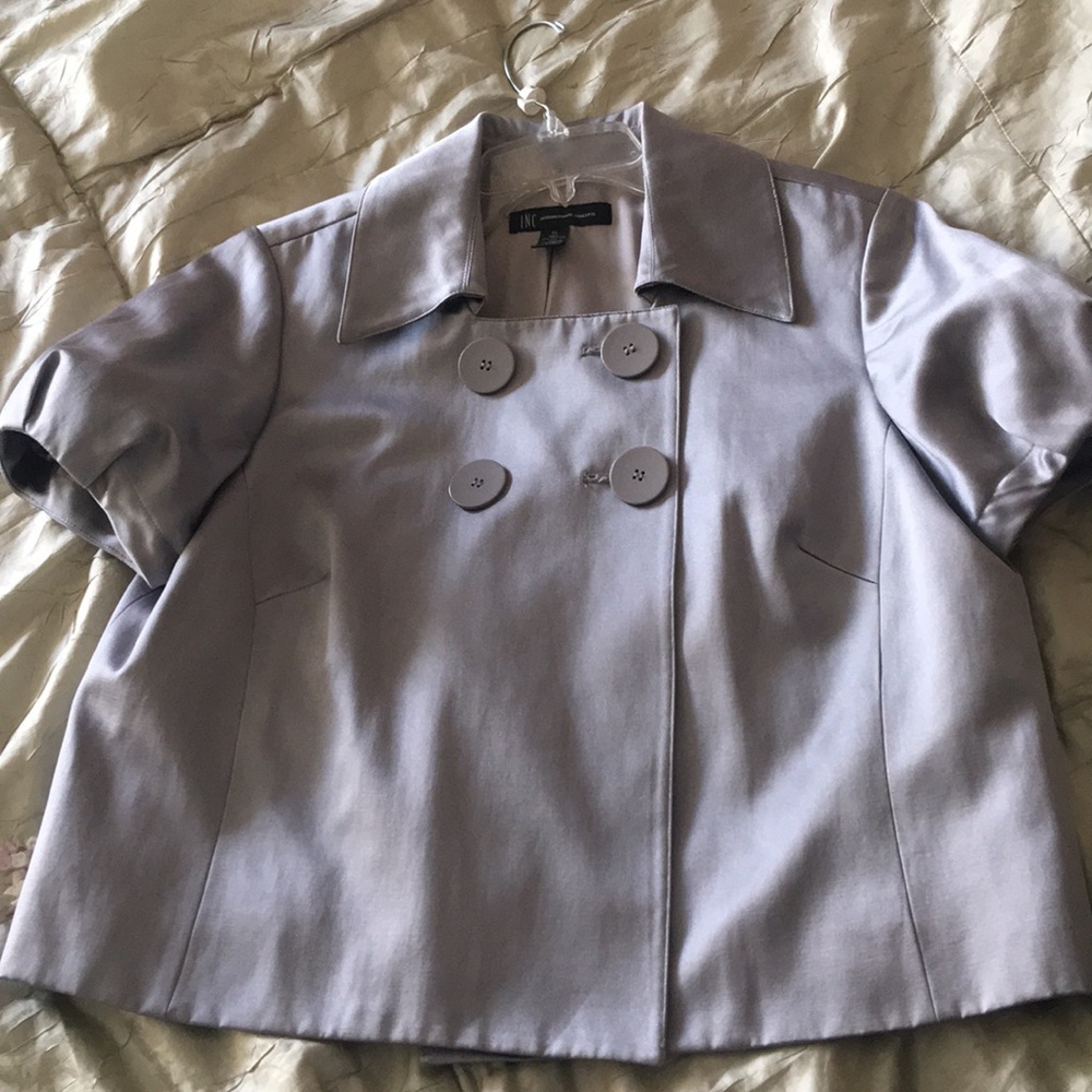 INC satin cute top.